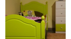 Кровать детская Кая № 2 с фигурными бортиками • Детские кровати