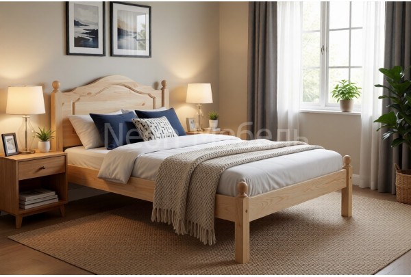 Кровать 1-спальная Кая №1 70х190/200 • Все коллекции Тимберика