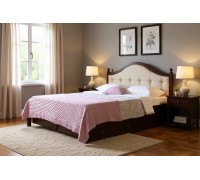 Кровать 2-спальная Кая №1 с ящиками 140х190/200