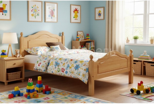 Кровать детская Кая №2 60х120/1400 • Детские кровати
