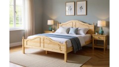 Кровать 2-спальная Кая №2 120х190/200 • Все коллекции Тимберика