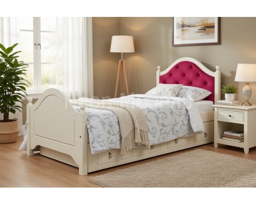 Кровать 1-спальная Кая №2 с ящиками 90х190/200