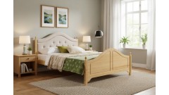 Кровать 2-спальная Кая №2 мягкая 160х190/200 • Все коллекции Тимберика