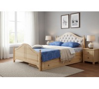 Кровать 2-спальная Кая №2 с ящиками 160х190/200