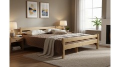 Кровать 2-спальная Классик 180х190/200 • Все коллекции Тимберика