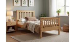 Кровать 1-спальная Дания №R2 80х190/200 • Все коллекции Тимберика