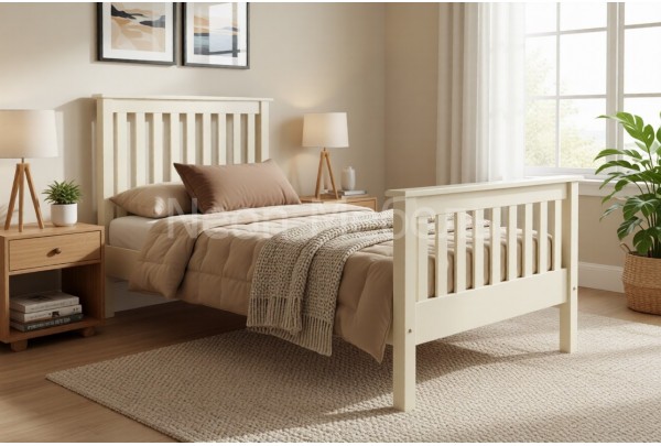 Кровать 1-спальная Дания №R2 90х190/200 • Все коллекции Тимберика