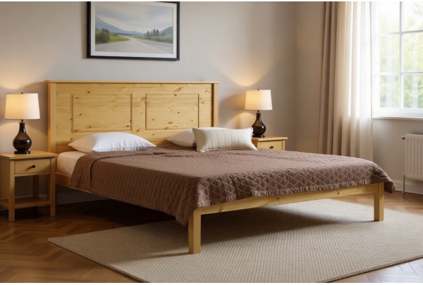 Кровать 2-спальная Дания №Т1 140х190/200 • Все коллекции Тимберика