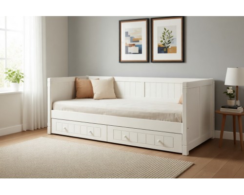 Тахта Дания №3 с ящиками 90х190/200