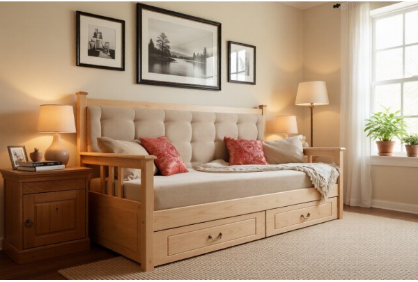 Тахта Дания мягкая, с ящиками 90х190/200 • Диваны и Тахты