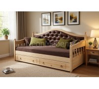 Тахта Фрея мягкая, с ящиками 80х190/200