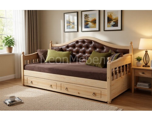 Тахта Фрея мягкая, с ящиками 80х190/200