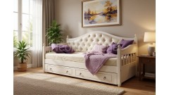 Тахта Фрея мягкая, с ящиками 80х190/200 • Диваны и Тахты