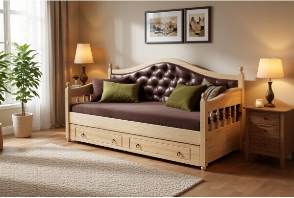 Тахта Фрея мягкая, с ящиками 90х190/200 • Диваны и Тахты