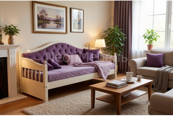 Тахта Фрея мягкая, без ящиков 90х190/200 • Диваны и Тахты