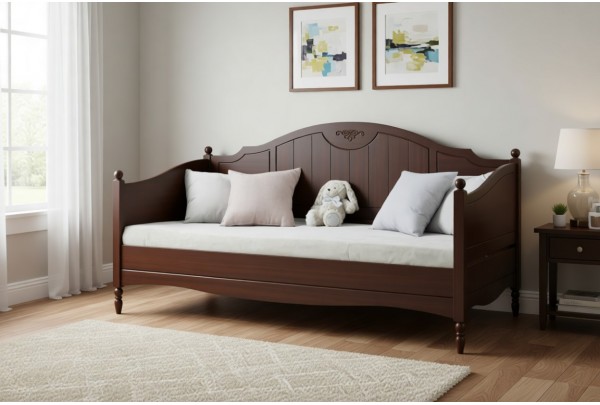 Тахта Айно №3, 90х190 (бейц "тёмный") • Распродажа со склада ✔