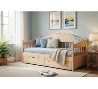 Тахта Айно №2 с ящиками 800х1500/1600