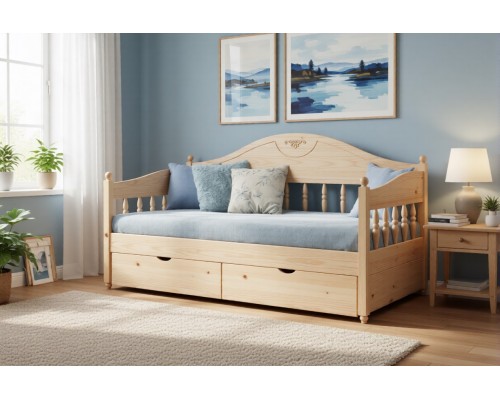 Тахта Айно №2 с ящиками 800х1900/2000