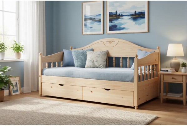 Тахта Айно №2 с ящиками 800х1900/2000 • Диваны и Тахты