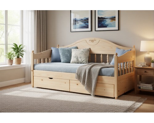 Тахта Айно №2 с ящиками 900х1900/2000