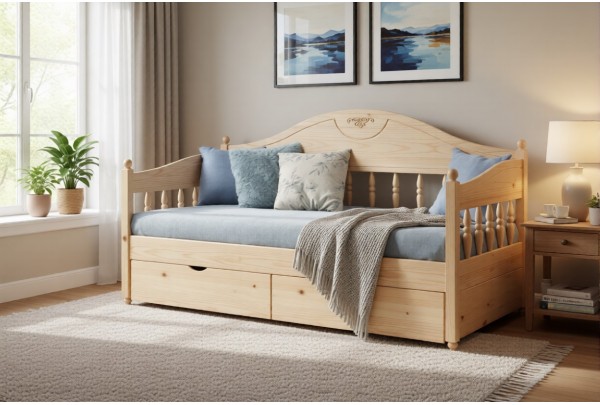 Тахта Айно №2 с ящиками 900х1900/2000 • Диваны и Тахты