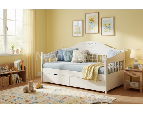 Тахта Айно №2 с ящиками 800х1500/1600