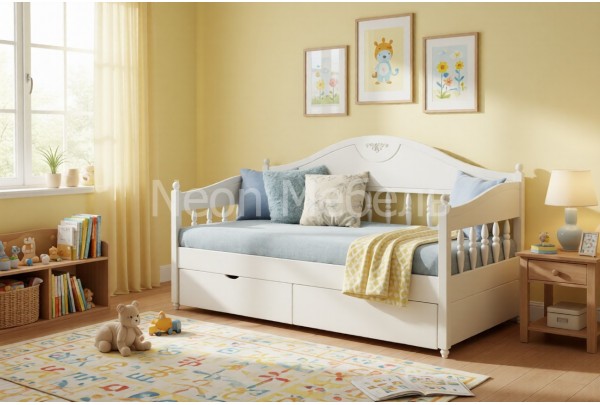 Тахта Айно №2 с ящиками 800х1500/1600 • Диваны и Тахты