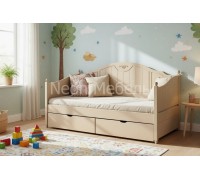 Тахта Айно №4 с ящиками 800х1500/1600