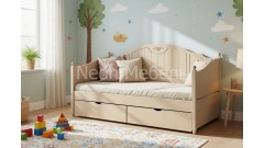 Тахта Айно №4 с ящиками 800х1500/1600 • Диваны и Тахты