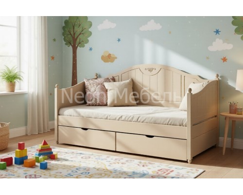 Тахта Айно №4 с ящиками 800х1500/1600