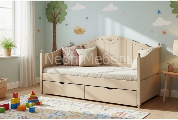 Тахта Айно №4 с ящиками 800х1500/1600 • Диваны и Тахты