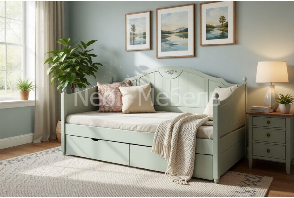 Тахта Айно №4 с ящиками 800х1900/2000 • Диваны и Тахты