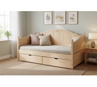 Тахта Айно №4 с ящиками 800х1500/1600