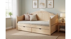 Тахта Айно №4 с ящиками 800х1500/1600 • Диваны и Тахты