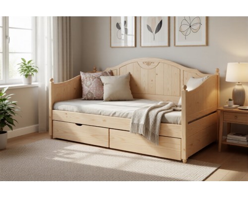 Тахта Айно №4 с ящиками 900х1900/2000