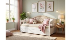 Тахта Айно №6 мягкая, с ящиками 800х1900/2000 • Диваны и Тахты