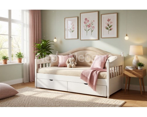 Тахта Айно №6 мягкая, с ящиками 800х1900/2000