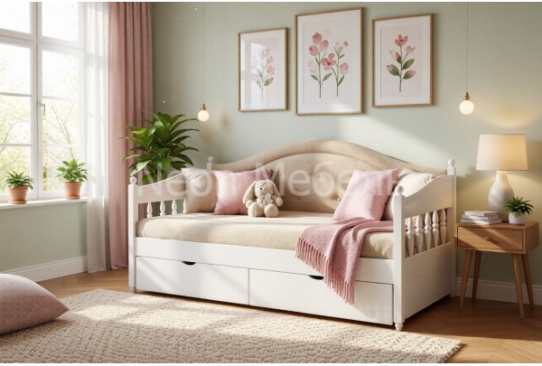 Тахта Айно №6 мягкая, с ящиками 800х1900/2000 • Диваны и Тахты