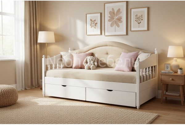 Тахта Айно №6 мягкая, с ящиками 900х1900/2000 • Диваны и Тахты