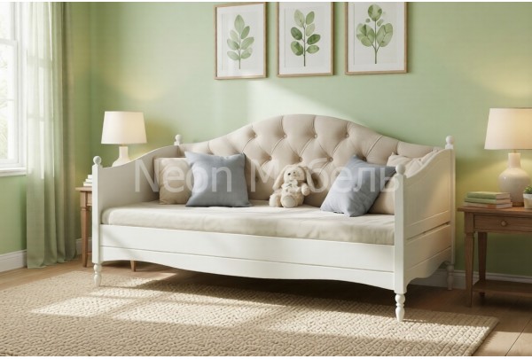 Тахта Айно №7 мягкая 800х1500/1600 • Диваны и Тахты