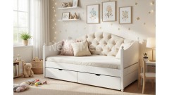 Тахта Айно №8 мягкая 800х1500/1600 • Диваны и Тахты