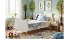 Кровать Тимберика Кидс №27 "Мишка" 80х160 • Детские кровати