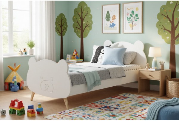 Кровать Тимберика Кидс №27 "Мишка" 80х160 • Детские кровати