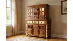 Сервант Валенсия 2-20 • Мебель «ВАЛЕНСИЯ»
