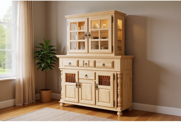 Сервант Валенсия 2-21 • Мебель «ВАЛЕНСИЯ»