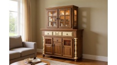 Сервант Валенсия 2-21 • Мебель «ВАЛЕНСИЯ»