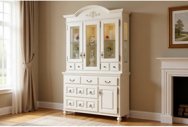 Сервант Валенсия 2-4 • Мебель «ВАЛЕНСИЯ»