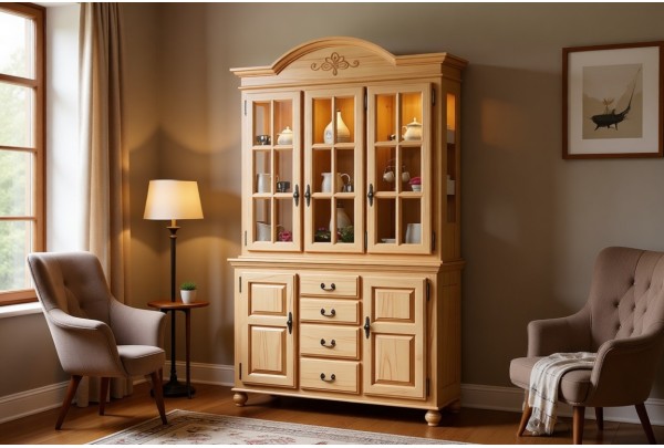 Сервант Валенсия 2-58 • Мебель «ВАЛЕНСИЯ»