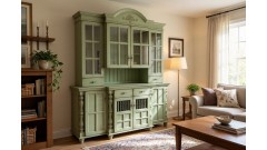 Сервант Валенсия 2-73 • Мебель «ВАЛЕНСИЯ»