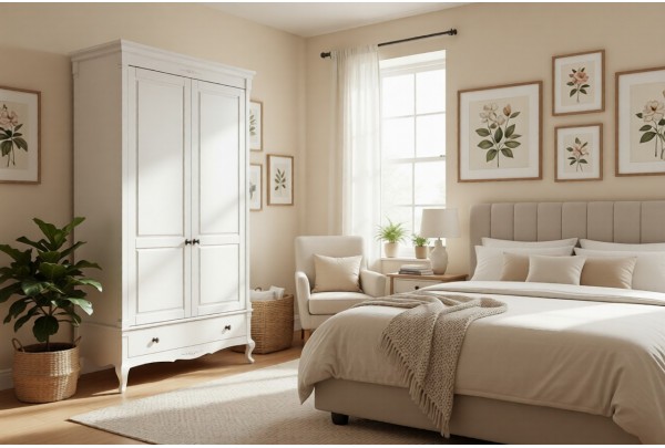 Шкаф Ари-Прованс 2-створчатый №1 • Мебель "АРИ-ПРОВАНС"